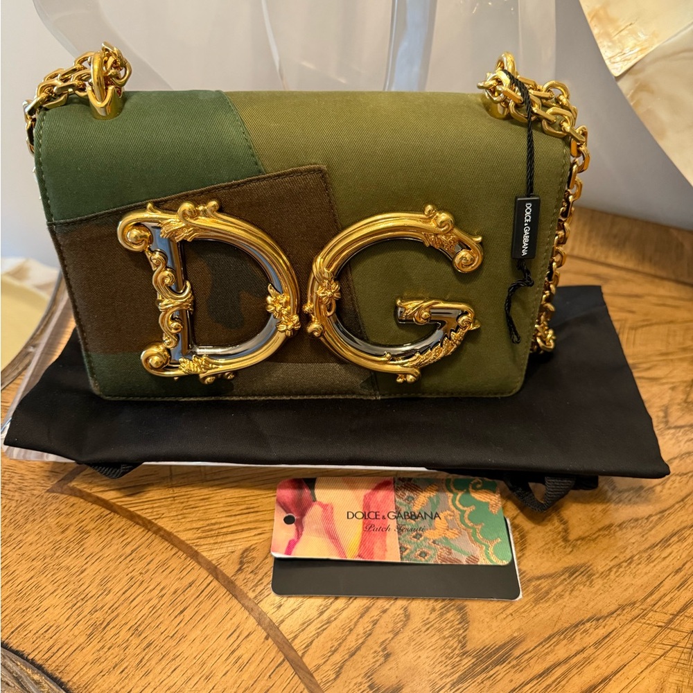 New Dolce & Gabbana Camouflage Bag